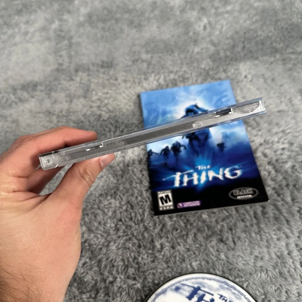 The Thing (2002, PC CD-ROM Game) With Original Manual & Game Disc & Case